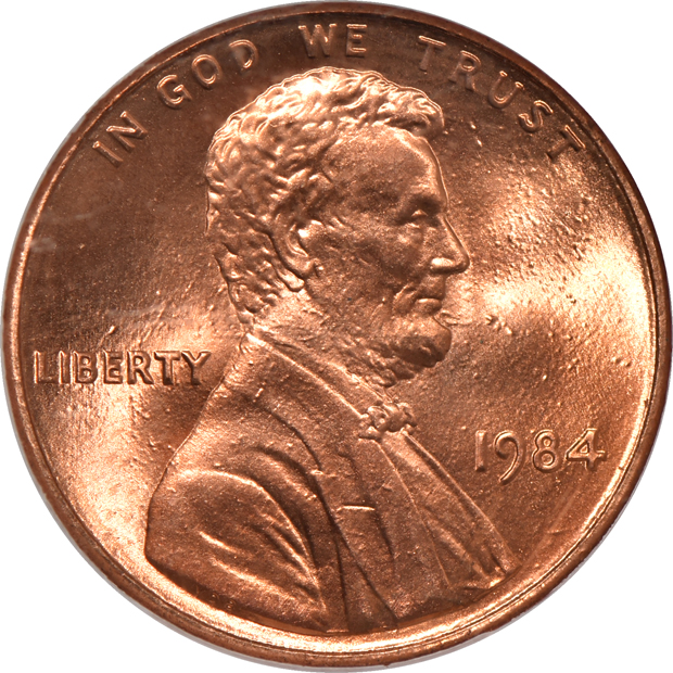 Six certified Lincoln Memorial cent varieties