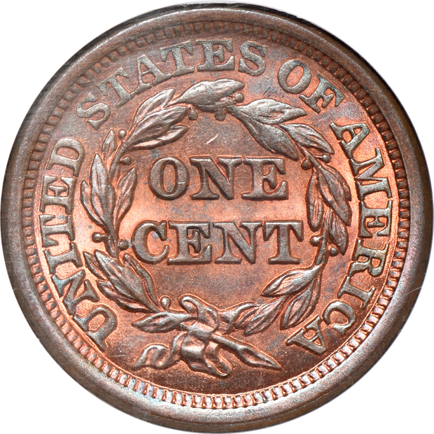 1853 NGC MS-66 RB
