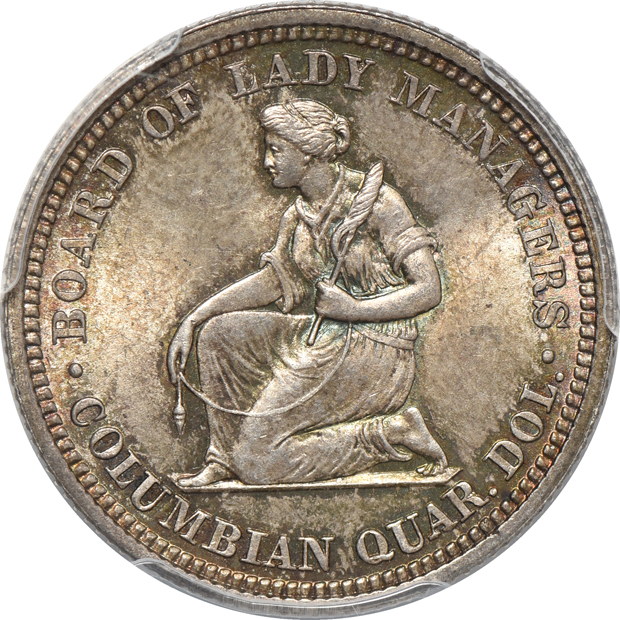 1893 Isabella PCGS MS-66