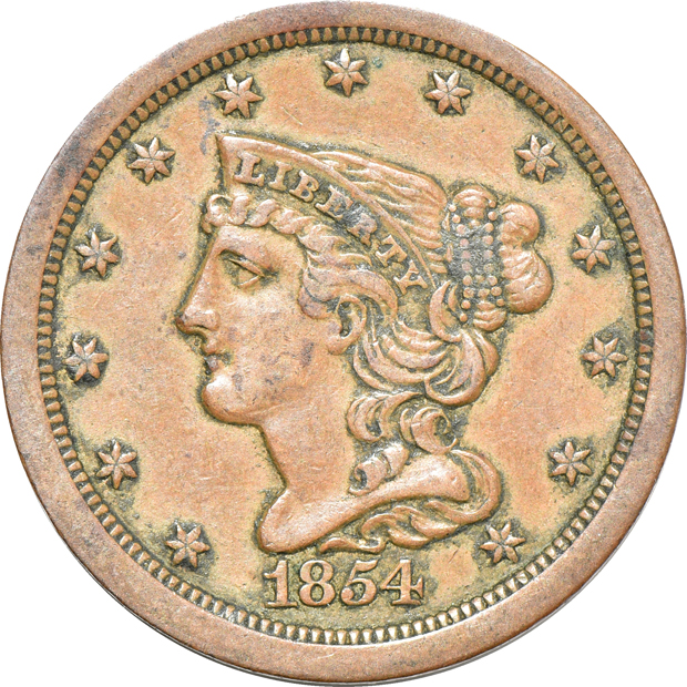 Seven half-cents