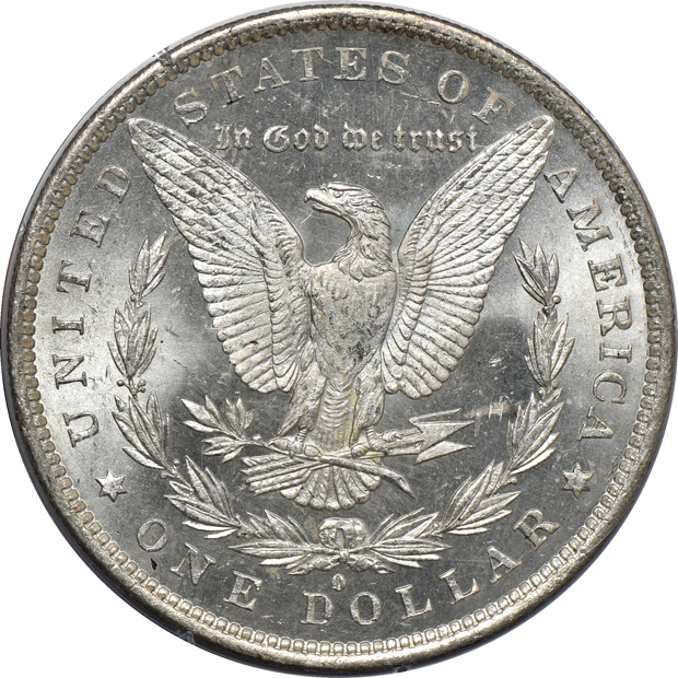 1882-O PCGS MS-65 (rattler)