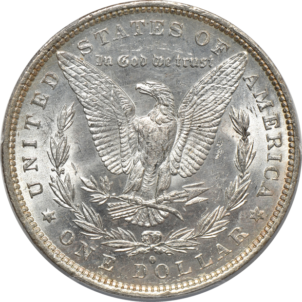 1882-O/S Weak MS-62+, 1891 MS-64, and 1898-O MS-66+ CAC, all PCGS