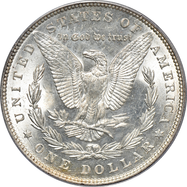1882-O/S Weak MS-62+, 1891 MS-64, and 1898-O MS-66+ CAC, all PCGS