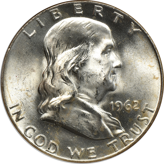 1951-S MS-65+ FBL and 1962-D MS-65 FBL, both NGC