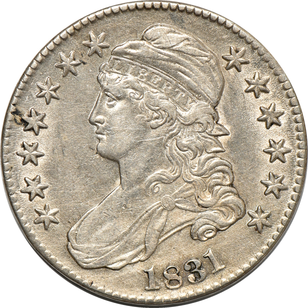 Thirteen silver type coins