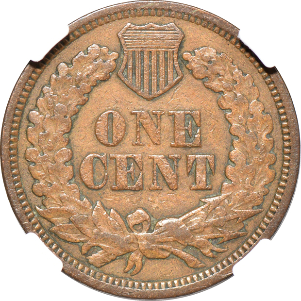 Partial collection of fifty-seven different Flying Eagle and Indian cents in Wayte Raymond holders