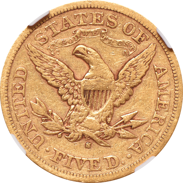 1877-S NGC XF-40