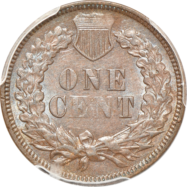 1870 and 1872, both PCGS AU-58