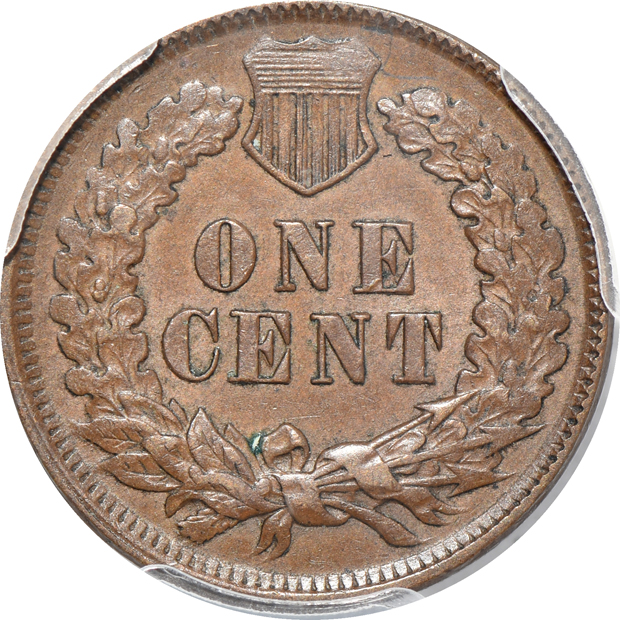 Four PCGS certified Indian cents