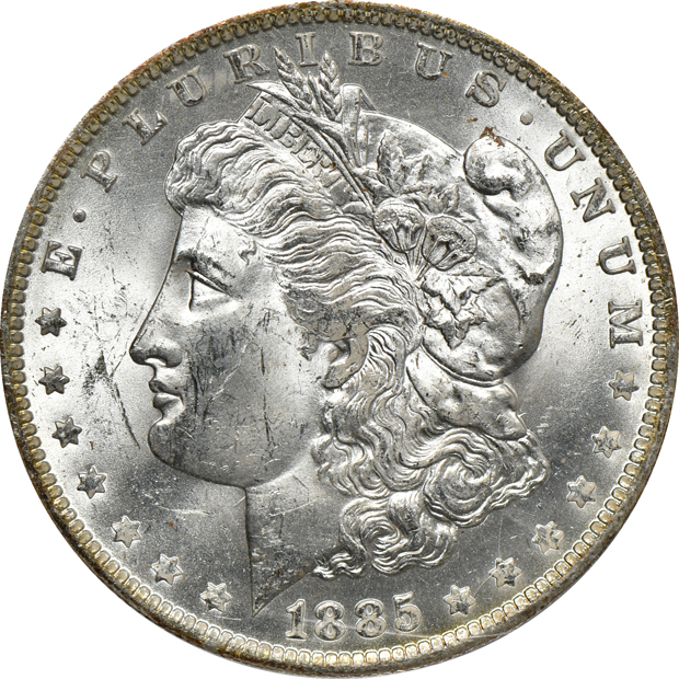 Twenty UNC 1885-O