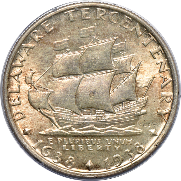Four 1936 Delaware, all PCGS MS-65 (rattler)