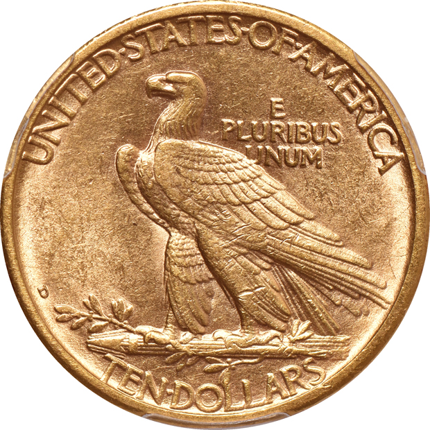 1908-D No Motto PCGS AU-58