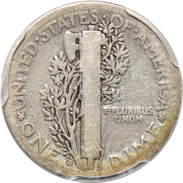 1916-D Mercury PCGS Good-4