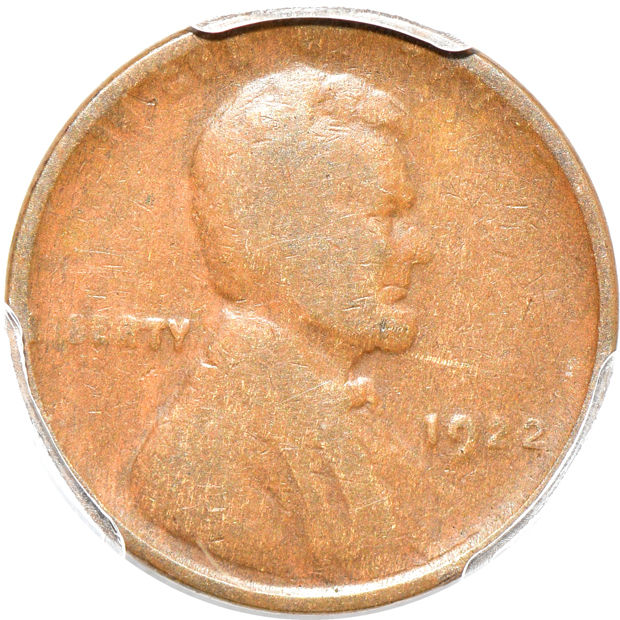 1909-S VDB Lincoln F-12, and a 1922 No D Strong Reverse VG-10, both PCGS
