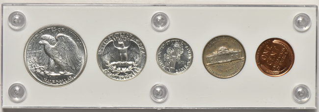 1940 Proof Set in a Capital Plastics holder