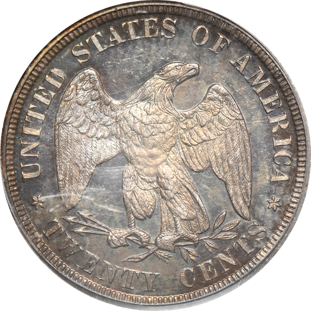 1876 PCGS PR-63