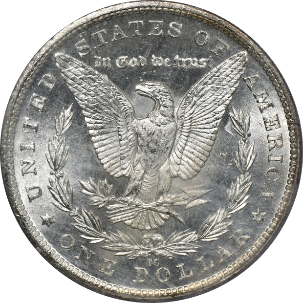 1882-CC PCGS MS-65PL (rattler)