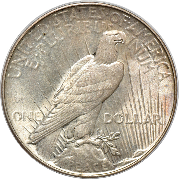 1927-S MS-63, 1934 MS-62, and a 1935 MS-62, all PCGS