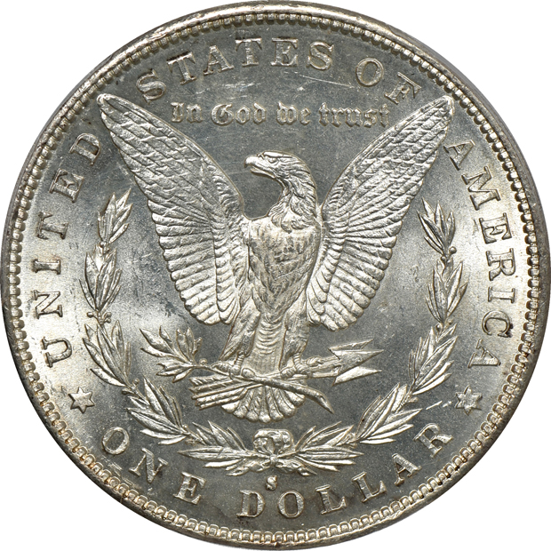 1884-S PCGS MS-62+