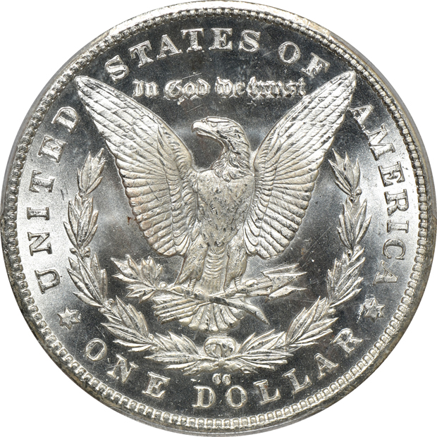 1882-CC MS-65, and an 1883-CC MS-65PL, both PCGS