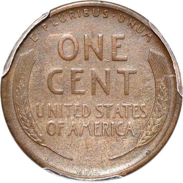 1909-S VDB Lincoln PCGS F details/cleaned