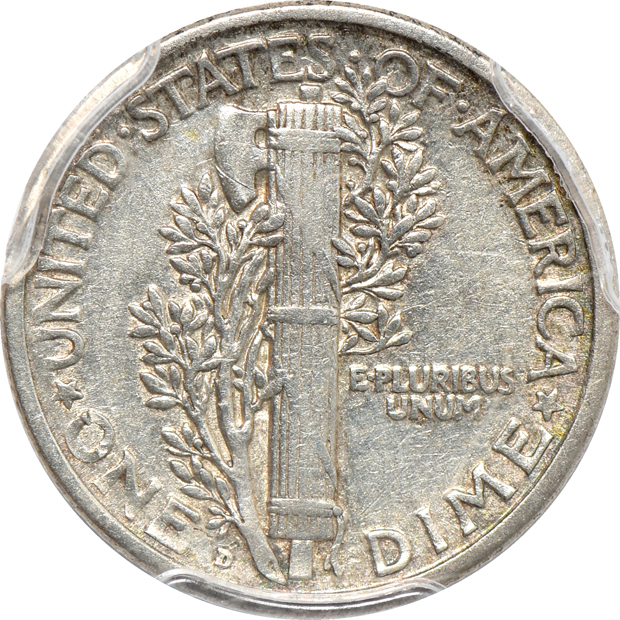 1921-D PCGS XF detail/cleaned