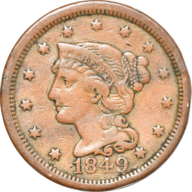 One hundred nine large cents