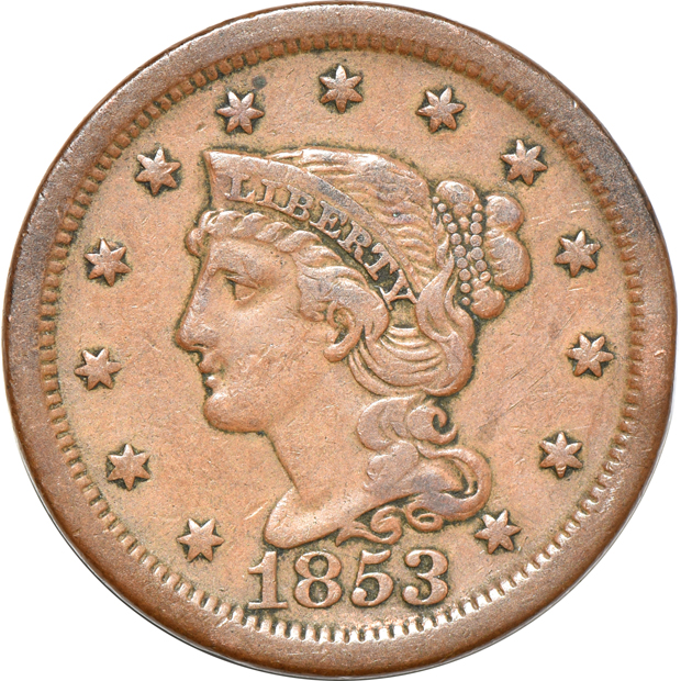 One hundred nine large cents