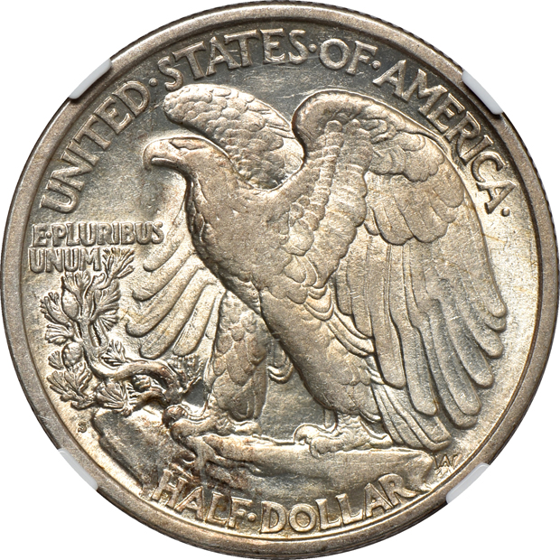 1917-S Obverse VF-30, and a 1917-S Reverse XF-40, both NGC