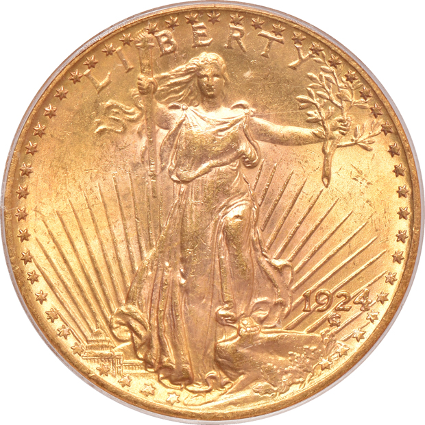 1908 No Motto and 1924, both PCGS MS-63