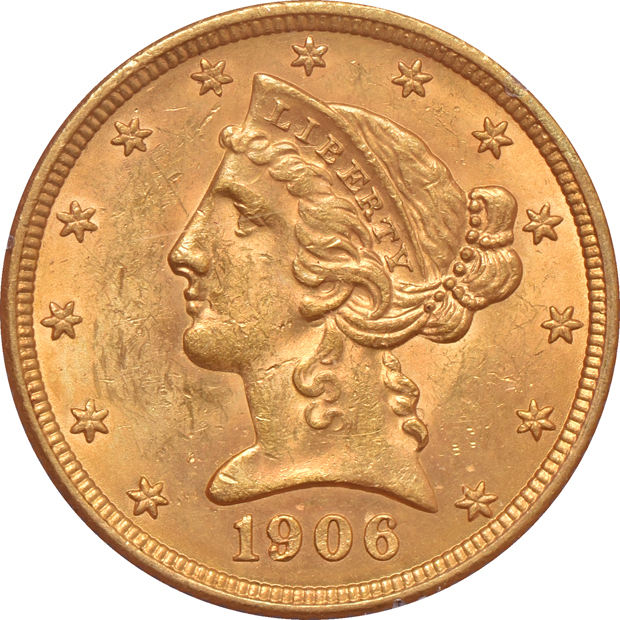 1881-S MS-61, 1898 MS-62 CAC, and a 1906-D MS-60 (rattler), all PCGS