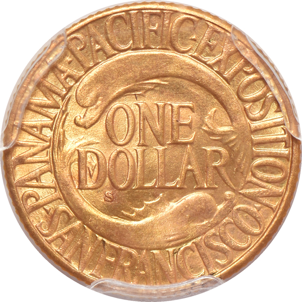 1915-S Panama-Pacific PCGS MS-65