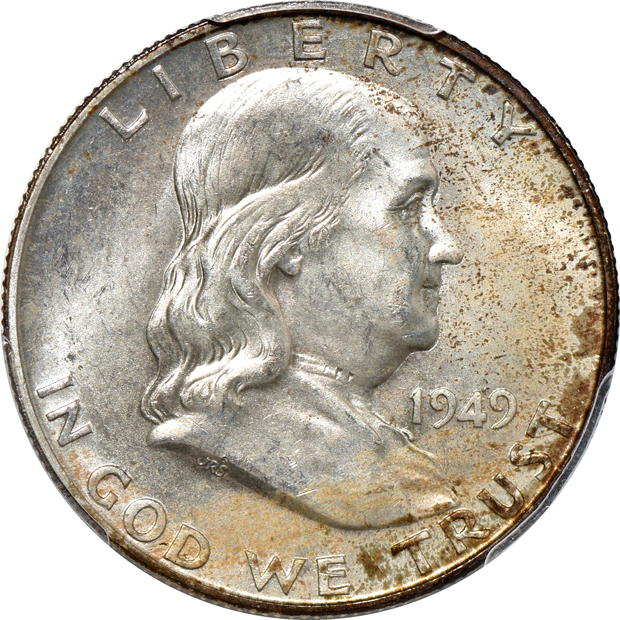 Fourteen PCGS certified UNC US type coins