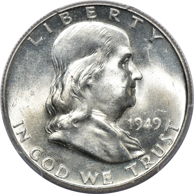 Fourteen PCGS certified UNC US type coins