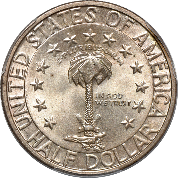 1936 Columbia MS-66+, 1936-D Columbia MS-66, and a 1936-S Columbia MS-66, all PCGS