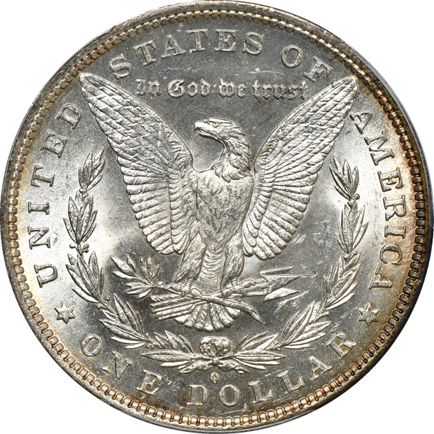 1882-O/S Strong MS-62, and an 1891 MS-64, both PCGS
