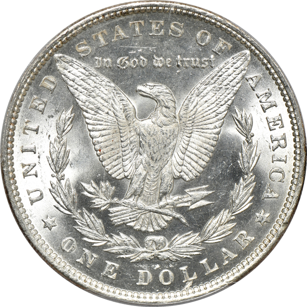 1882-O/S Strong MS-62, and an 1891 MS-64, both PCGS