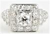 18K White Gold Diamond Ring