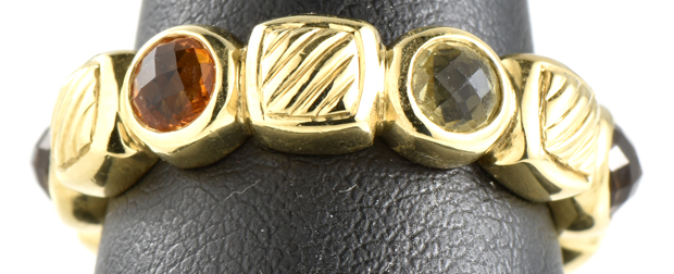 18K Yellow Gold David Yurman Band