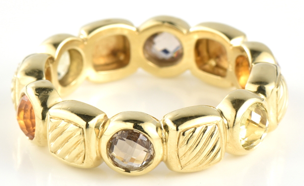 18K Yellow Gold David Yurman Band