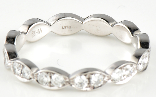 Platinum Diamond Eternity Band