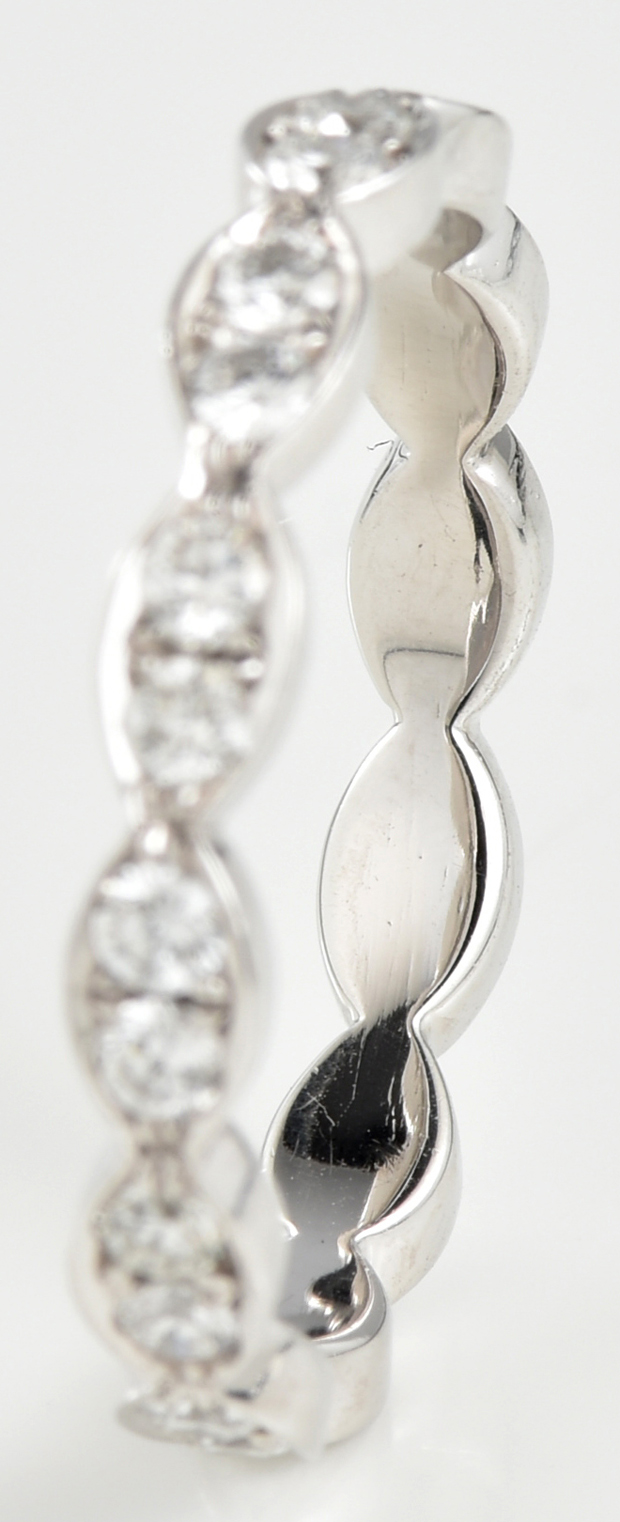 Platinum Diamond Eternity Band