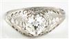 Platinum Vintage Ring