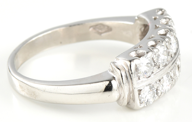 Platinum Diamond Band 