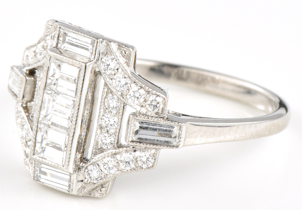 Platinum SophiaD Ring 