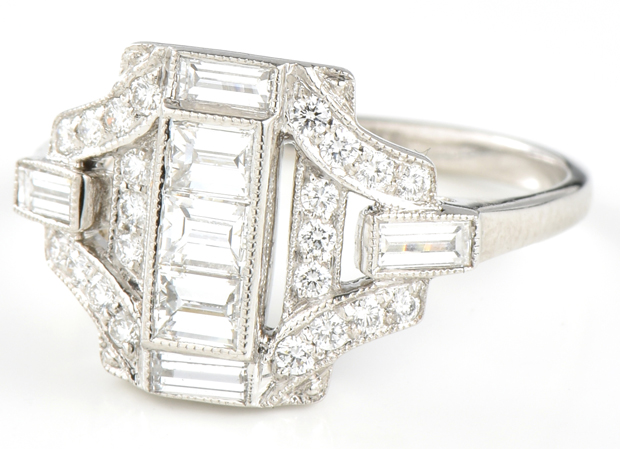 Platinum SophiaD Ring 