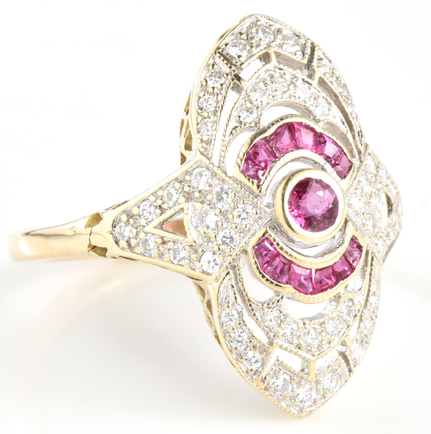 14K Yellow Gold Vintage Ring