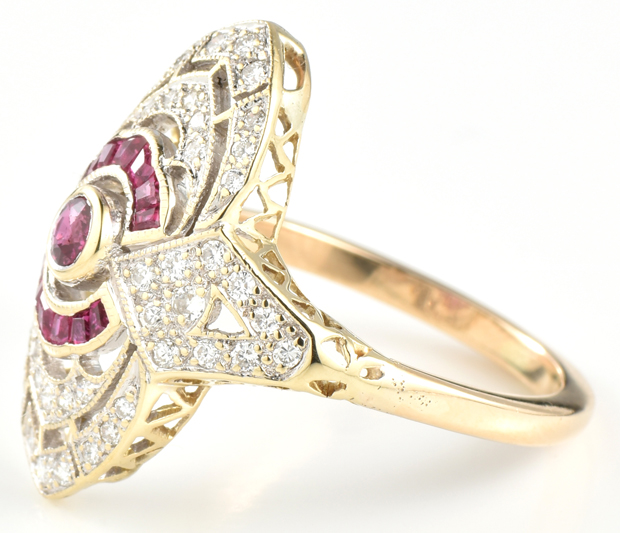 14K Yellow Gold Vintage Ring