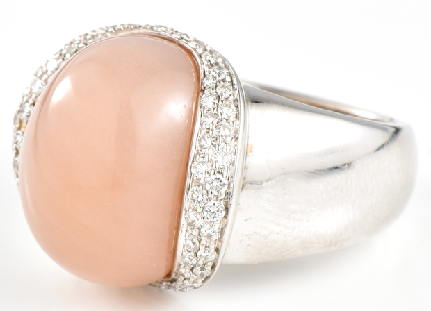 18K White Gold Ring