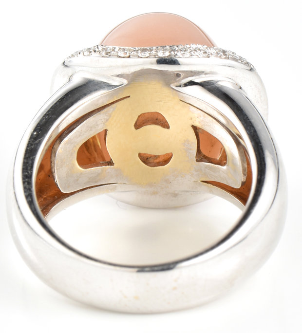 18K White Gold Ring